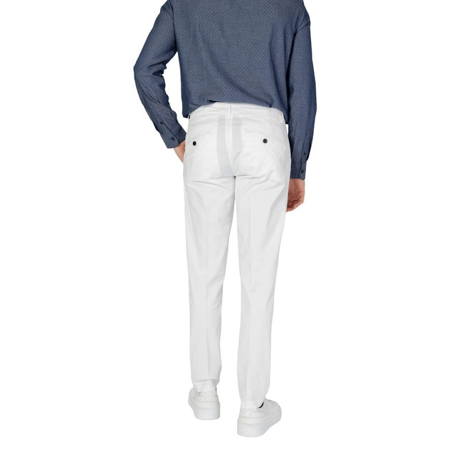 Antony Morato Cream Cotton Skinny Pants