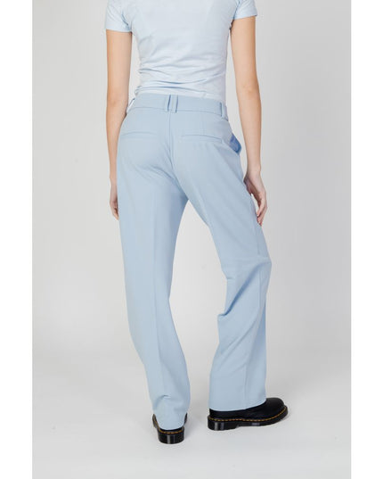 Only Blue Polyester Casual Pants