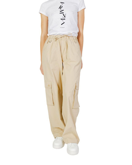 Only Beige Cotton Cargo Pants