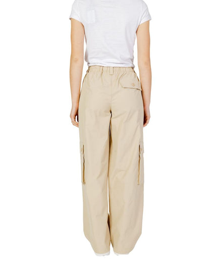 Only Beige Cotton Cargo Pants