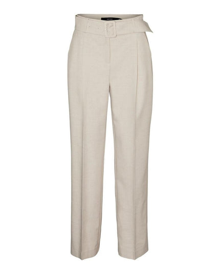 Vero Moda Gray Polyester Pant