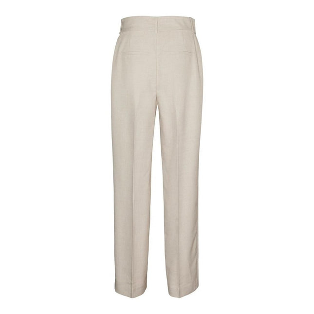 Vero Moda Gray Polyester Pant
