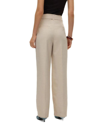 Vero Moda Gray Polyester Pant