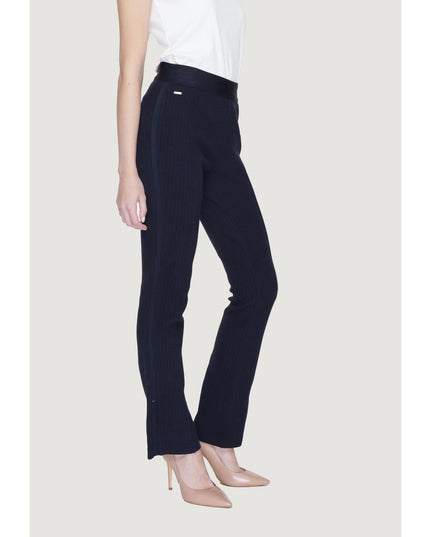 Street One Blue Cotton Pant