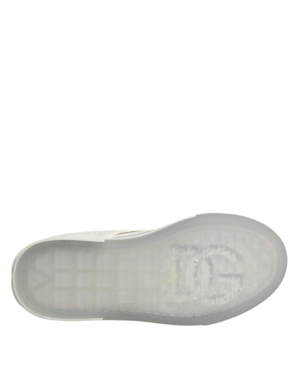 Dolce & Gabbana White DG Logo CUSTOM 2.Zero Sneakers Shoes