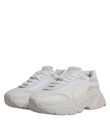 Dolce & Gabbana White Daymaster Low Top Sneakers Shoes