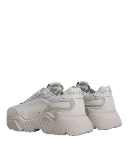Dolce & Gabbana White Daymaster Low Top Sneakers Shoes