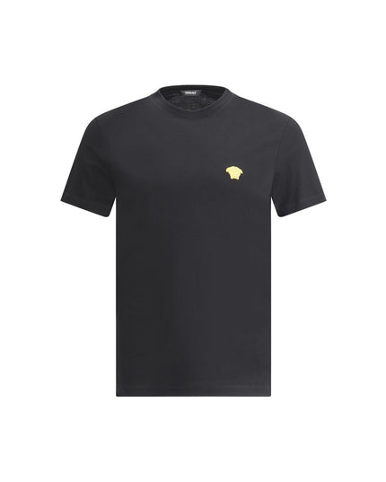 Versace Black Cotton T-Shirt