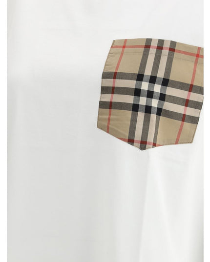 Burberry White Cotton T-Shirt