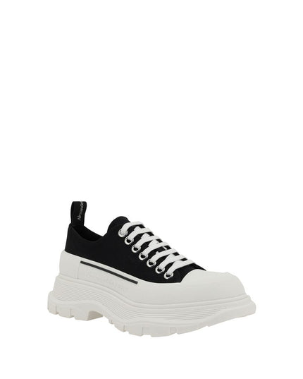Alexander McQueen Black Rubber Chunky Sneakers