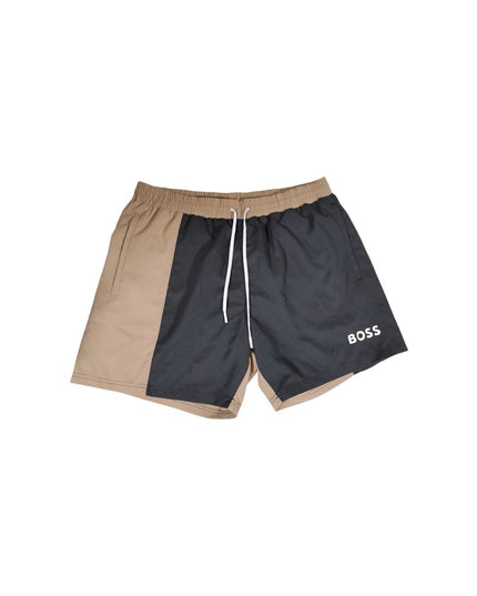 Hugo Boss Beige Polyester Swim Briefs