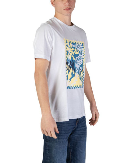 Hugo Boss White Cotton T-Shirt