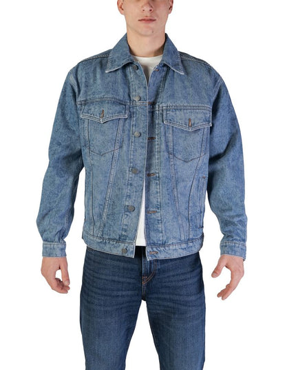 Hugo Boss Light Blue Cotton Denim Jacket