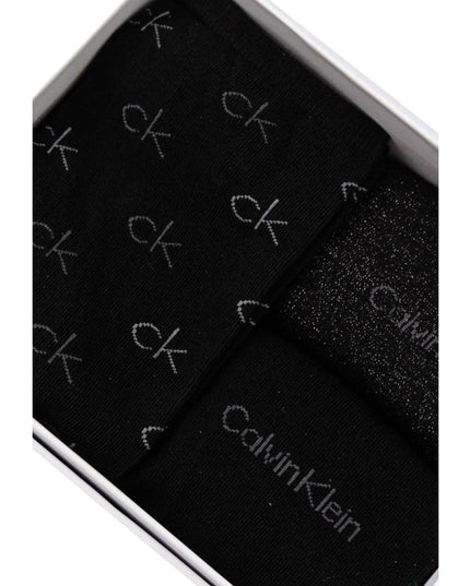 Calvin Klein Black Cotton Sock