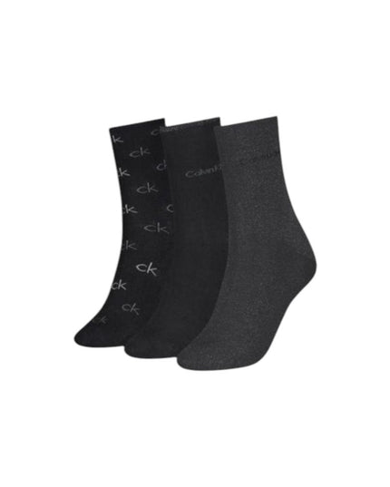 Calvin Klein Black Cotton Sock