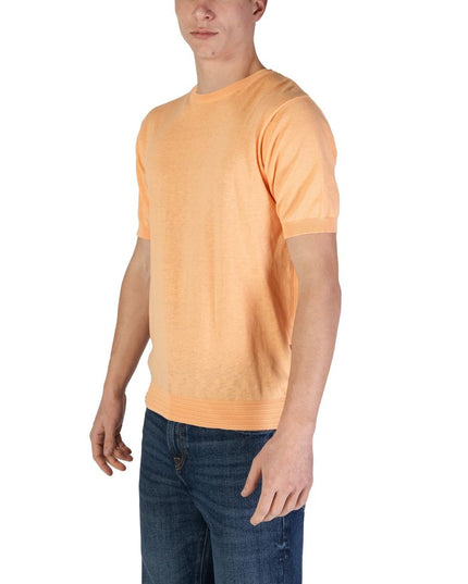 Hamaki-Ho Orange Cotton Sweatshirt