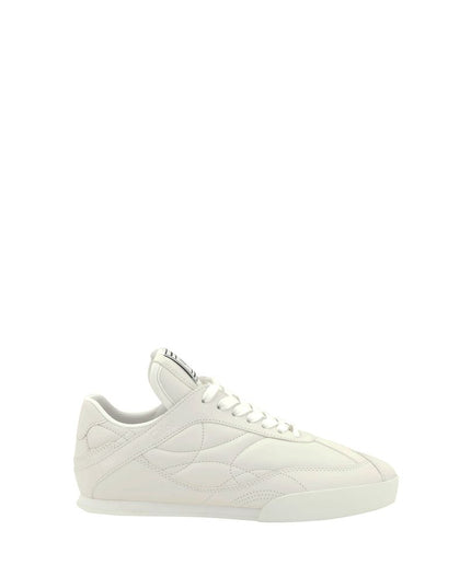 Chloé White Calf Leather Bos Taurus Low Top Sneakers