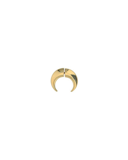 Marine Serre Gold Brass Earrings