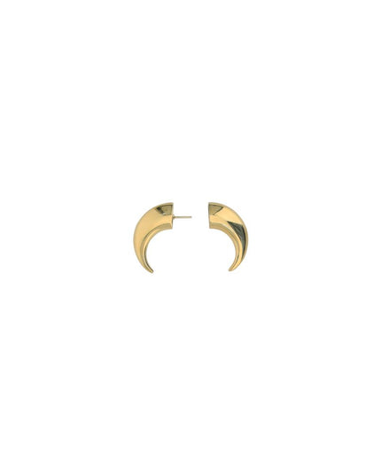 Marine Serre Gold Brass Earrings