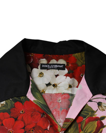 Dolce & Gabbana Multicolor Floral Button Down Casual Shirt