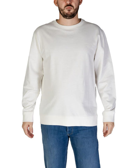 Hamaki-Ho White Cotton Sweatshirt