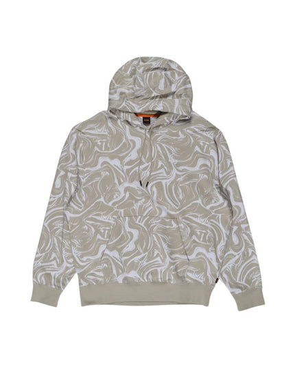 Hugo Boss Beige Cotton Hoodie