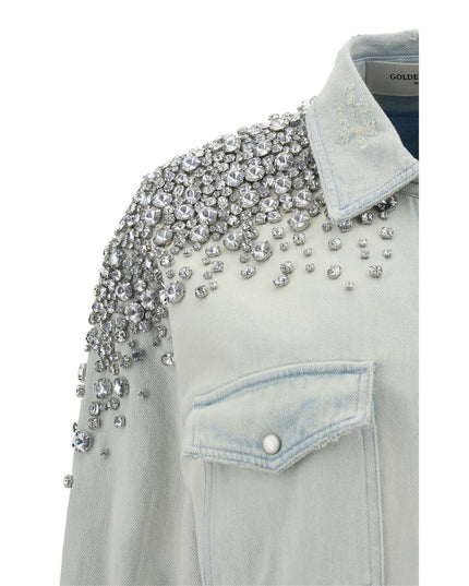 Golden Goose Blue Denim Shirt