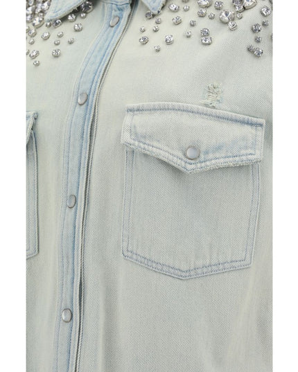 Golden Goose Blue Denim Shirt