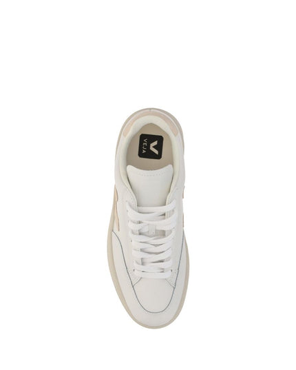 Veja White Rubber Low Top Sneakers