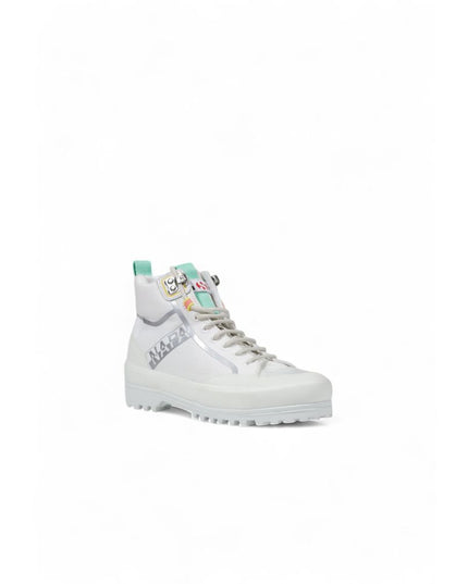 Superga White Fabric Sneaker