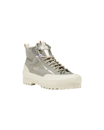 Superga Green Fabric Sneaker