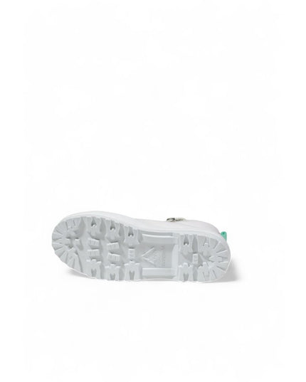 Superga White Fabric Sneaker