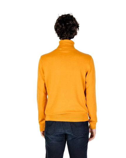 U.S. POLO ASSN. Orange Cotton Turtleneck