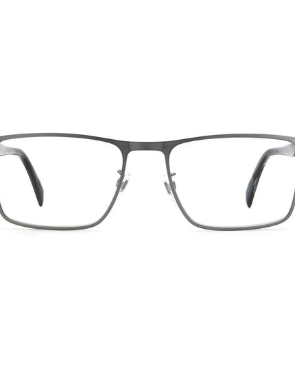David Beckham Gray Metal Glasses (Frames)