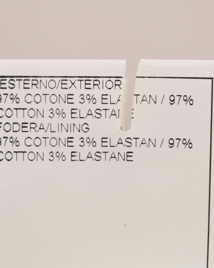 Ermanno Scervino Beige Slim Jeans Corduroy Skinny Pants