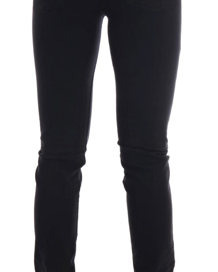 John Galliano Gray Wash Cotton Stretch Regular Fit Jeans