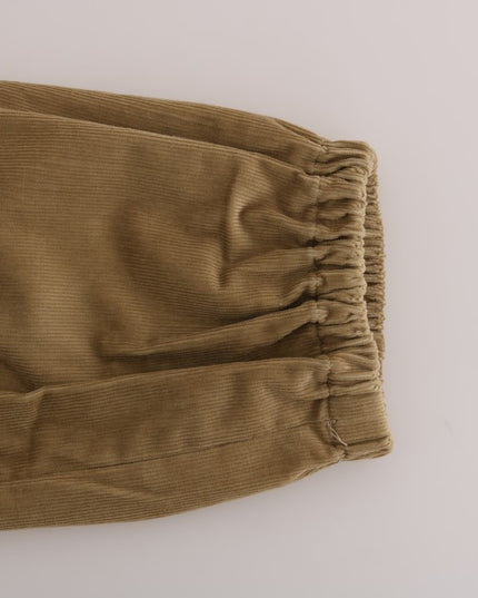 Ermanno Scervino Beige Cotton Corduroys Pants