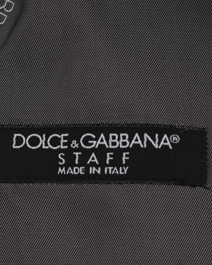 Dolce & Gabbana Gray STAFF Cotton Rayon Vest