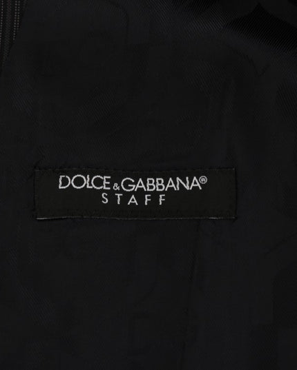 Dolce & Gabbana Gray Wool Stretch Vest