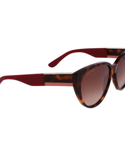Lacoste Brown Acetate Sunglasses