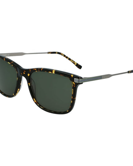 Lacoste Brown Metal Sunglasses