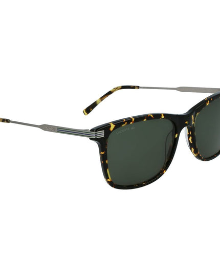 Lacoste Brown Metal Sunglasses