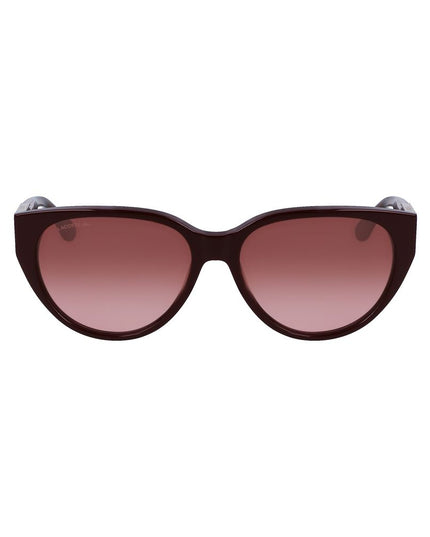 Lacoste Red Acetate Sunglasses