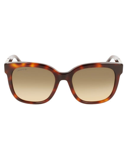 Lacoste Brown Acetate Sunglasses