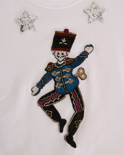 Dolce & Gabbana White Cotton Fairy Tale T-Shirt
