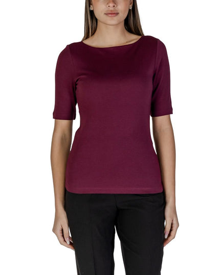 Street One Purple Cotton T-Shirt