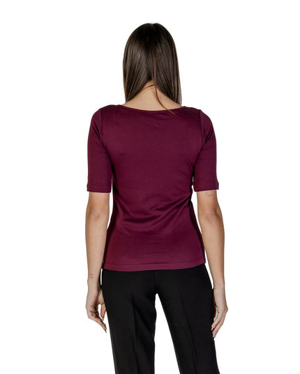 Street One Purple Cotton T-Shirt