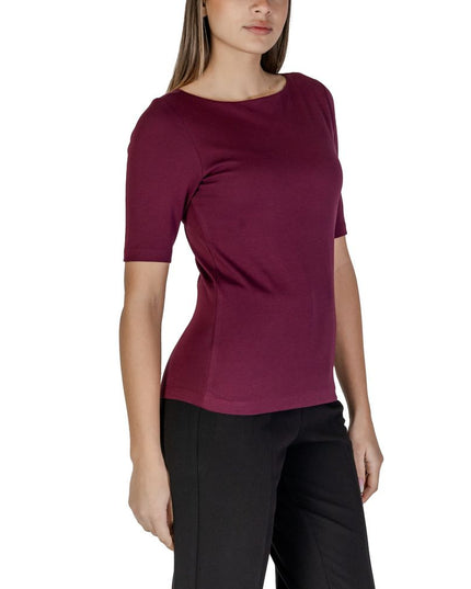 Street One Purple Cotton T-Shirt