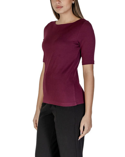 Street One Purple Cotton T-Shirt