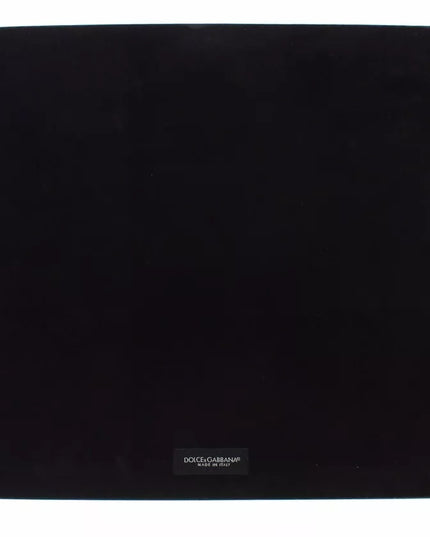 Dolce & Gabbana Green Leather Mouse Pad